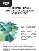 L2 Outcomes Based Education Obe and Assessment