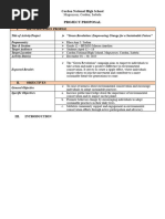 Sample Project Proposal