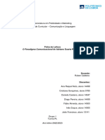 Ficha de Leitura - ADR Paradigma Comunicacional