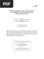 IEEE 656-1992 - Audible Noise From OHTL