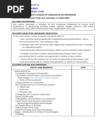 GE ICT 12 Course Outline Software Application