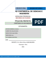 Informe - Cantidad de Movimiento