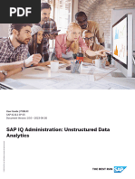 SAP IQ Unstructured Data Analytics en