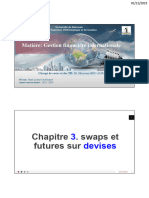 Chapitre 3. Swaps Et Futures Sur Devises - Matière. Gestion Financière Internationale