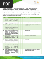 Anexo 1 - Evaluación Inicial SGSST