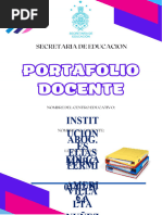 Portafolio Docente Basica I, II y III Ciclo