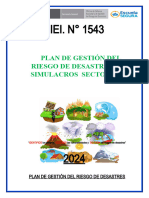 Plan de Gestión Del Riesgo de Desastre-2023