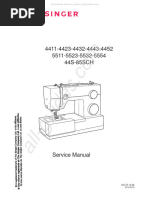 Singer 4423 Sewing Machine Instruction Manual