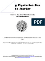 Writing Mysteries Can Be Murder: Based On The Novel by Christy Barritt