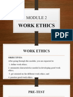 Module 2 Work Ethics 1