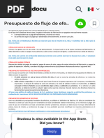 Presupuesto de Flujo de Efectivo - PRESUPUESTO DE FLUJO DE EFECTIVO Es La Consecuencia Lógica Del - Studocu