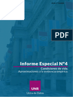 Informe Especial Nro 4 Condiciones de Vida