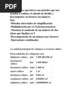 Los Recursos Operativos Son Métodos Que Nos Ayudan A Realizar El Cálculo de Dividir y Descomponer e