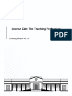 Module1 Theteachingprofession