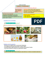 SESION DE APRENDIZAJE Caracterisiticas de Los Seres Vivos