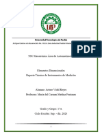 Reporte de Instrumentos de Medición