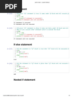 Python Day 2 Practical Notes