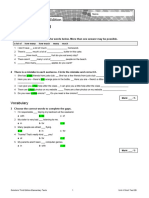 Sol3e Elem U4 Short Test 2asb