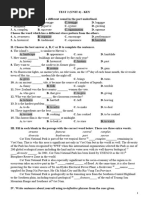 Unit 6 - Test 2 - Key