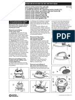 Assembly Instructions GM 80-90 and GD 90C Motor Head: To Be Performed by A Skilled or Instructed Person Only !