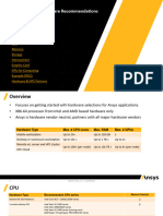 2023 01 Ansys General Hardware Recommendations