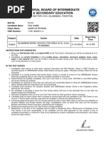 Federal Board of Intermediate & Secondary Education: Sector H-8/4, Islamabad, Pakistan