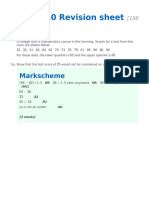 Chapter 10 Revision Sheet - PDF MS