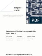 Machine Learning and AI in Cyber Security