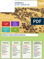 Eco-M3 - Clase 1 - Introducción Poblaciones y Demografia - Lercari