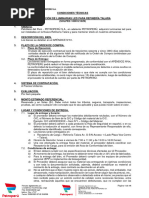 Condiciones Técnicas - Aprobación Nivel IV