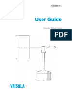 Anemometro Vaisala WAV151 User Guide M210294EN