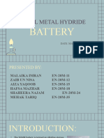 Nickel Metal Hydride Battery