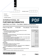 FPSM1 - June 2019 QP