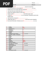 Page 56, Vocabulary, Health