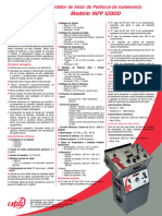 Medidor de Fator de Potencia Isolamento MFP 12000 Utili 2