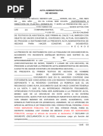 Formato de Acta Administrativa de Hechos (19) Reciente Recibida 26.01.2023