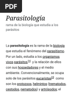 Parasitología - Wikipedia, La Enciclopedia Libre