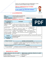 Sesion de Tutoria Leemos Un Cuento Por Dia Del Autismo