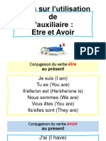 Avoir Et Être Cours Grammaire