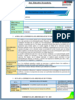 3º y 4° EDAT 5 TUTORIA CICLO VII - 2023