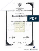 Diploma Ing Industrial