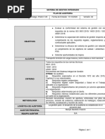 Plan de Auditoria Interna Logistcarga 2023