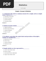 Statistics (Set 1)