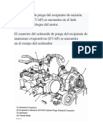 El Solenoide de Purga Del Recipiente de Emisión Evaporativa