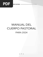 Manual de Cuerpo Pastoral, 2024