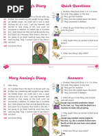 Mary Anning Activity Card