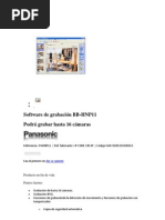 Software de Grabación BB-HNP11