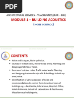 Module 1 Noise Control (Unit 3)