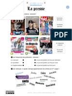 Microsoft Word - A2 - Vocabulaire - La Presse - ©les Fées Du FLE
