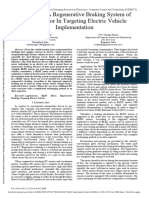 Analysis of A Regenerative Braking System of BLDC Motor in Targeting Electric Vehicle Implementation